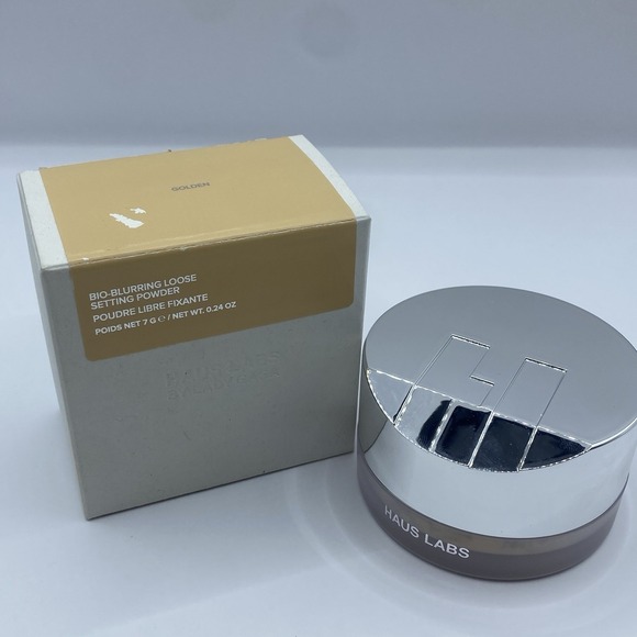 HAUS LABS by Lady aga Other - Haus Labs Bio-Blurring Loose Setting Powder GOLDEN New Discontinued